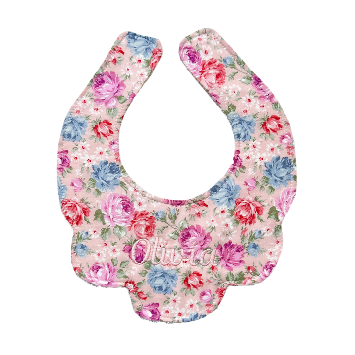 Rosie Scallop Dribble Bib