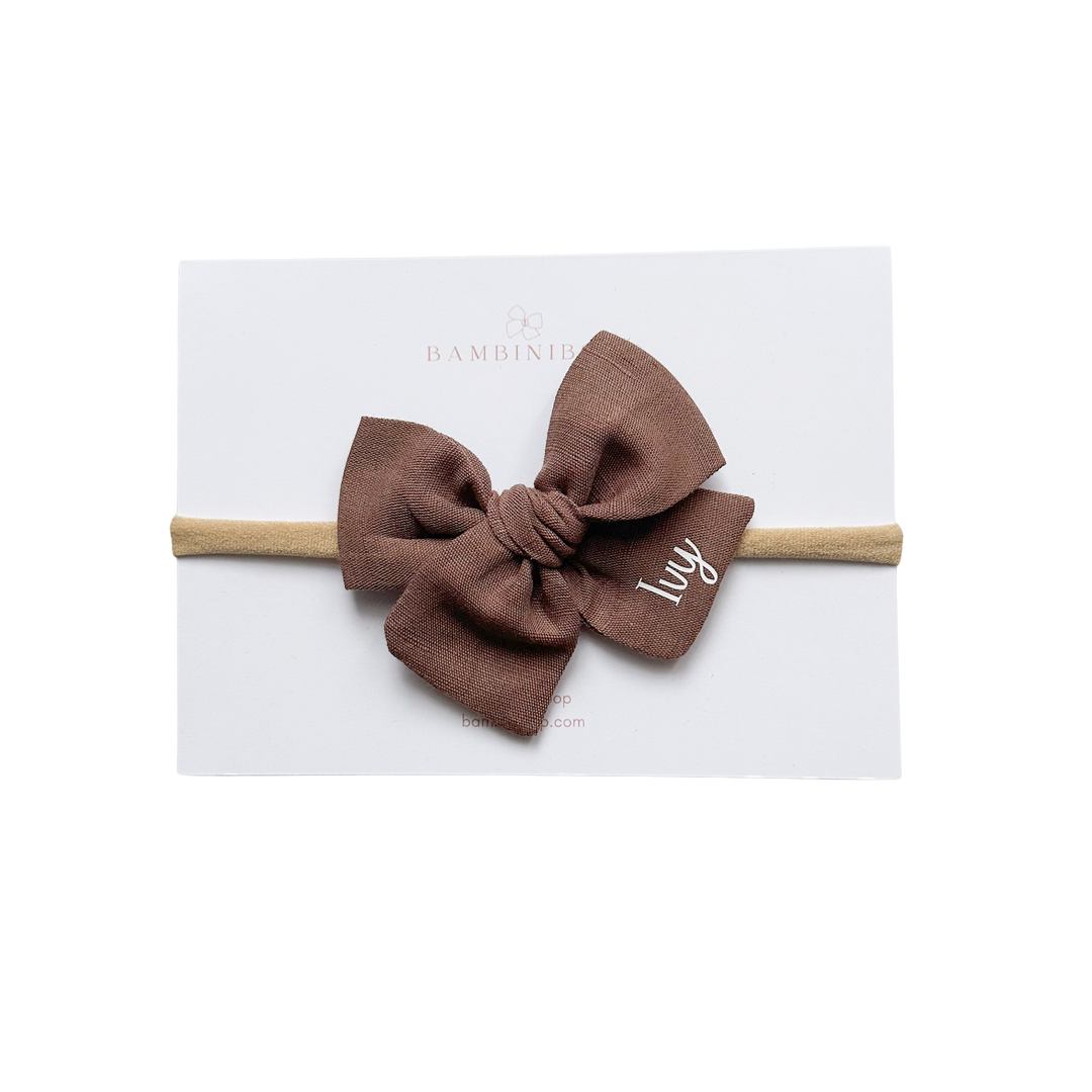 Mocha Bow